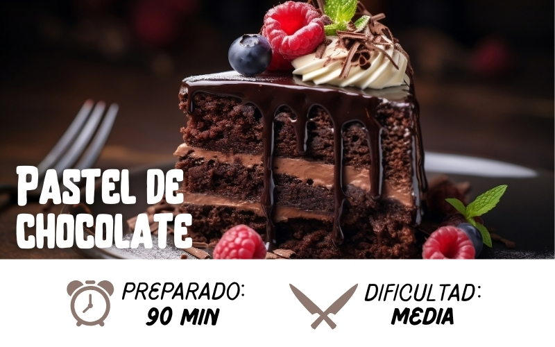Pastel de chocolate